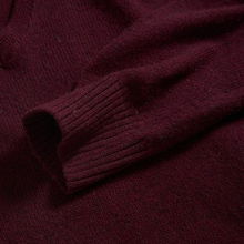 佐丹奴針織衫 男柔軟多色v領(lǐng)毛衣 01051558 23果汁酒紅色 小碼 產(chǎn)品圖片5素材 it168圖片大全