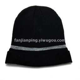 雙層8字交花毛線男款針織休閑運動滑雪帽 陽光帽業(yè) 義烏國際商貿城四區(qū) 義烏購 議價產品